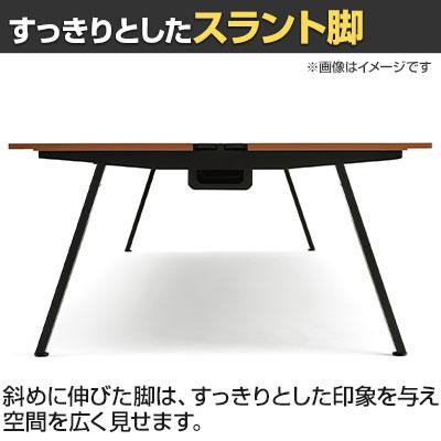 Genela ジェネラ 会議テーブル ミーティングテーブル フリーアドレスデスク 抗菌 【電気スタンド】 幅3200×奥行1200×高さ720mm プラス(PLUS)