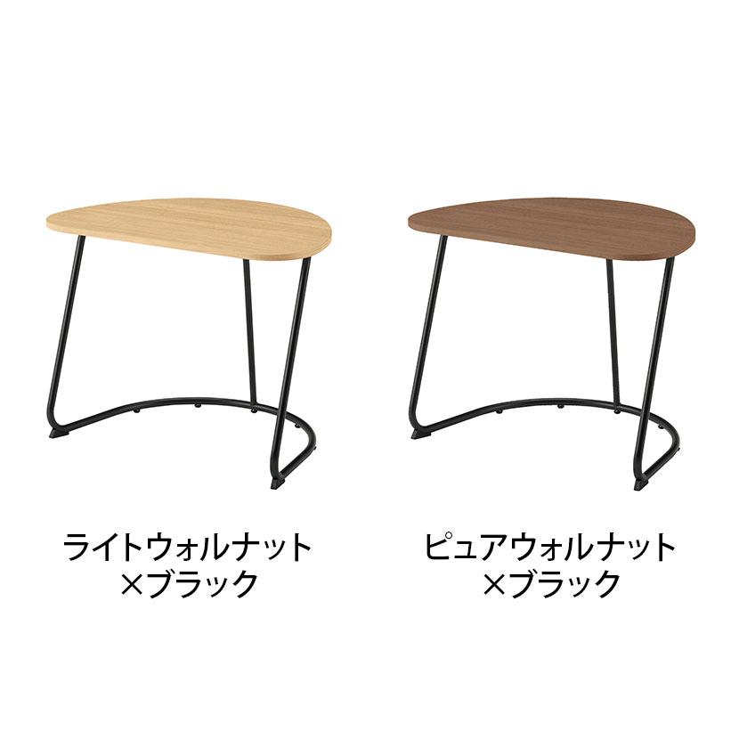 WorkHarbor(ワークハーバー) プラス(PLUS) WorkHarborソロデスク 1人用テーブル ワークテーブル D形 抗菌 耐指 HB-0906D 幅940×奥行658×高さ720mmの画像