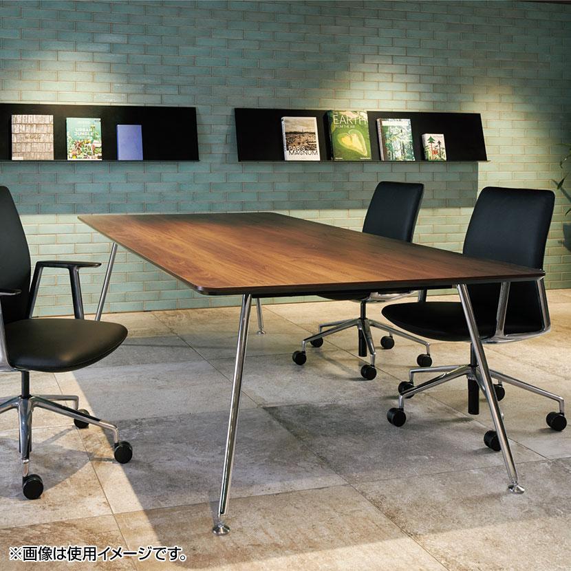 IN-3212SB INTEO インテオ 会議テーブル エグゼクティブテーブル スクエア形 中間ボックス脚 脚クロムメッキ 幅3200×奥行1200×高さ720mm プラス(PLUS)_6