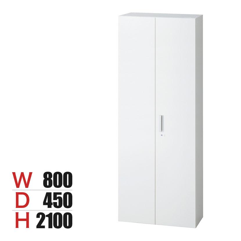 PLUS（プラス） L6-E210A L6 両開き保管庫 下置き用 W4 ホワイト 幅800 