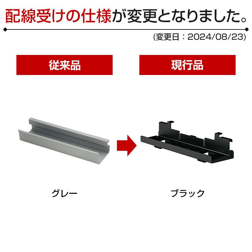 LEED リード 片袖机 L字脚 (D-3段袖) 幅1400×奥行600×高さ700mm LE-N146D-3 プラス(PLUS)の画像