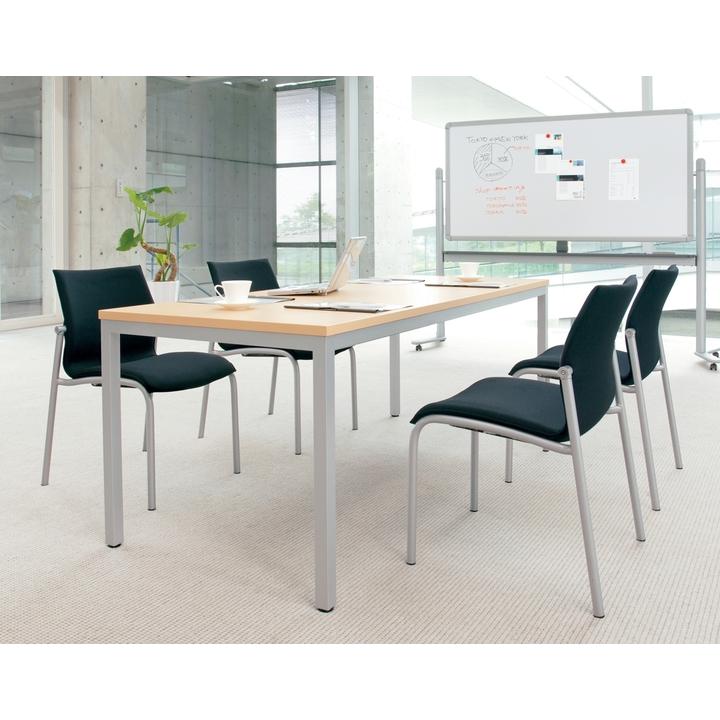 PLUS MT-A100 会議テーブル 幅1200×奥行800×高さ700mm MT-A112の画像