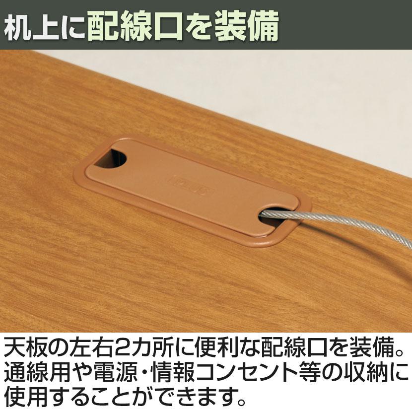 SA-167A-33 SA エスエー オフィスデスク ワークデスク 両袖机 A-3段袖×A-3段袖 幅1600×奥行700×高さ720mm プラス(PLUS)の画像