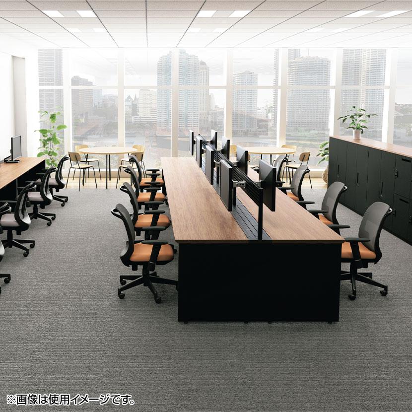 ST-K187W-B STAGEO FREE 片面ベースタイプ フリーアドレスデスク 幅1800×奥行700×高さ720mm PLUS(プラス)の画像