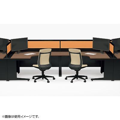 US-064P-S W4 US-1S デスクトップパネル 幅600mm用 スチール ホワイトフレーム 幅598×奥行25×高さ400mm プラス(PLUS)_4