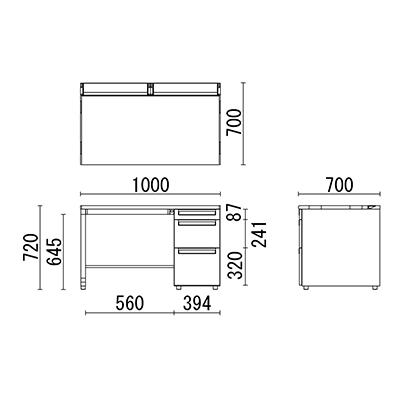 US-1 片袖机 US107D-3 W1000×D700×H720mm_12