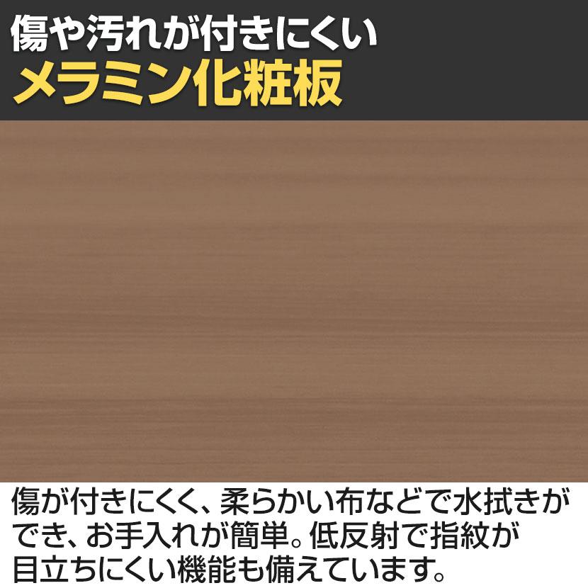 抗菌加工 オプション V1-18M V1 幕板 幅1800mm用 ピュアウォルナット スタンダード 幅1480×奥行20×高さ300mm プラス PLUS SIAAの画像
