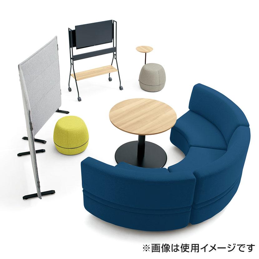WF-0707CT-BS-N WORK FRAN ワークフラン カフェテーブル サイドテーブル ロータイプ スクエア オフィスラウンジ 幅750×奥行750×高さ720mm プラス(PLUS)_6