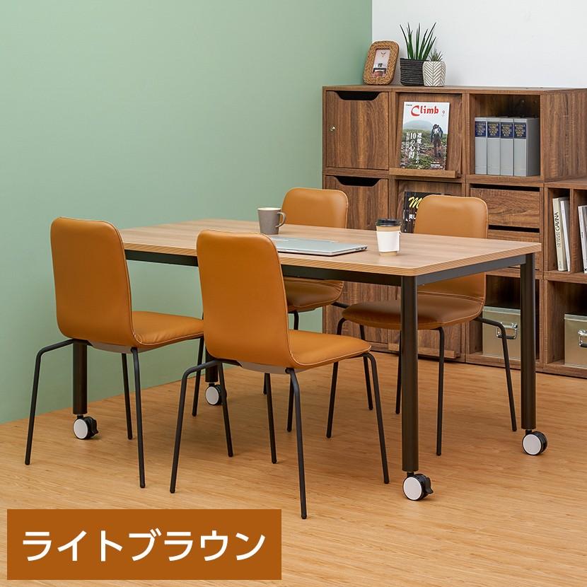 法人様限定 スタッキングチェア 完成品 ミーティングチェア 会議椅子 ラウンジチェア PVCレザー プローヴァ 幅530×奥行500×高さ830mm | オフィスコム | 05