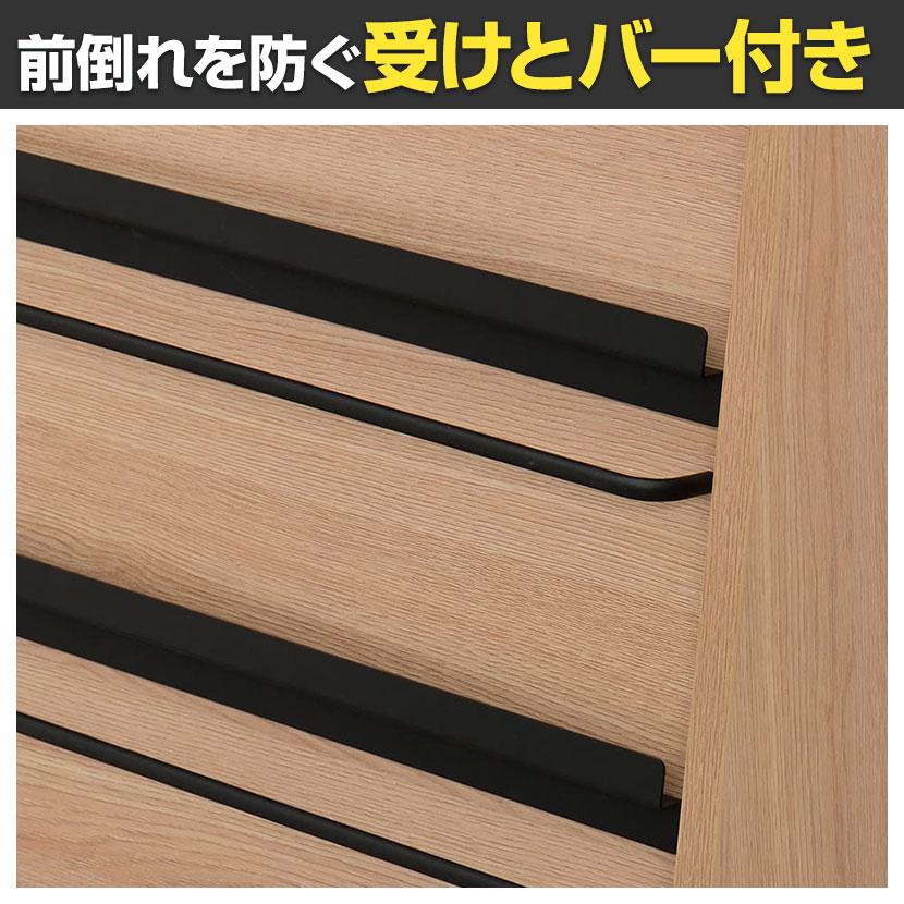 MEETS カタログスタンド ダブル 幅600×奥行300×高さ1200mm 【強化ガラス】
