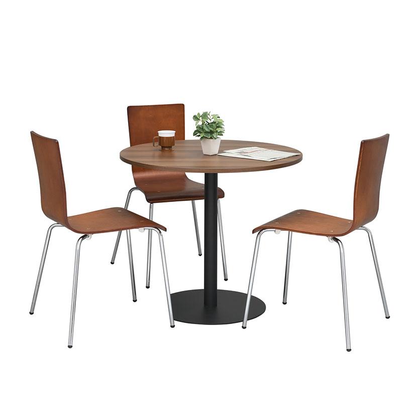 4脚セット プライウッドチェア 幅498×奥行525×高さ820mm | アール・エフ・ヤマカワ | 03