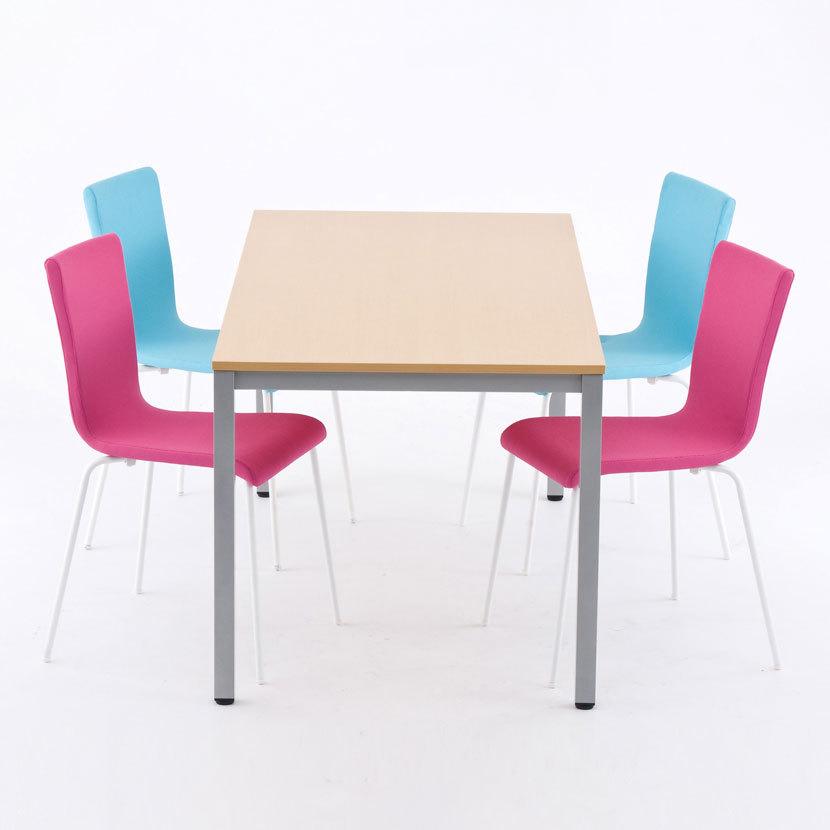 4脚セット ファブリックチェア 幅498×奥行530×高さ820mm | アール・エフ・ヤマカワ | 02