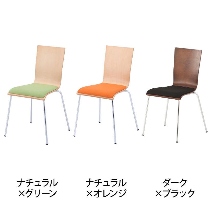 4脚セット プライウッドチェア パッド付き 幅498×奥行525×高さ820mm | アール・エフ・ヤマカワ | 01