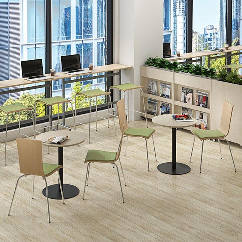 4脚セット プライウッドチェア パッド付き 幅498×奥行525×高さ820mm | アール・エフ・ヤマカワ | 03