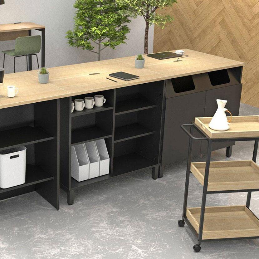 アール・エフ・ヤマカワ Stazione スタッツィオーネ 収納カウンター