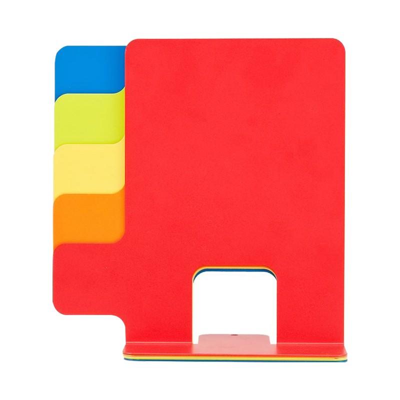 indiceブックエンド 5色(5枚入り) 幅200×奥行101×高さ210mm | 