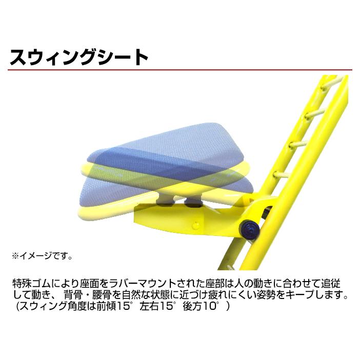 ルネセイコウ プロワークチェア スイング 6段階調節 完成品 日本製