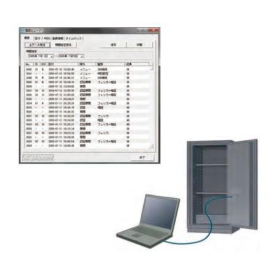 指紋認証式用履歴閲覧ソフト/RSF-20 日本アイ・エス・ケイ