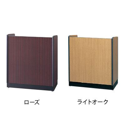 木製演台 演説台 教壇 幅900×奥行450×高さ1000mm ED-910の画像