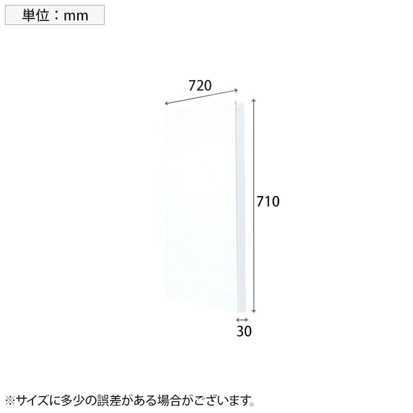 オプション NSシリーズ専用 ローカウンター用エンドパネル SE-EPL-70Wの画像