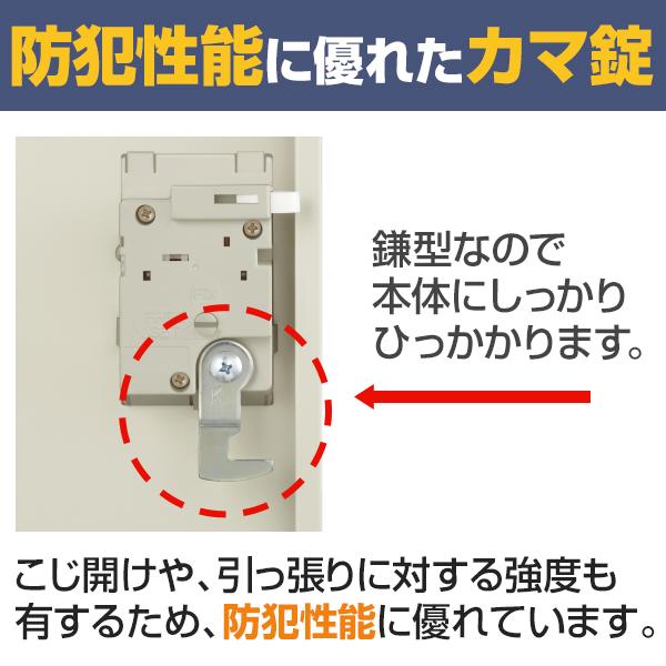 12人用 3列4段 メールボックス 内筒交換錠/幅900×奥行380×高さ1790mm SLC-12TP-T2の画像