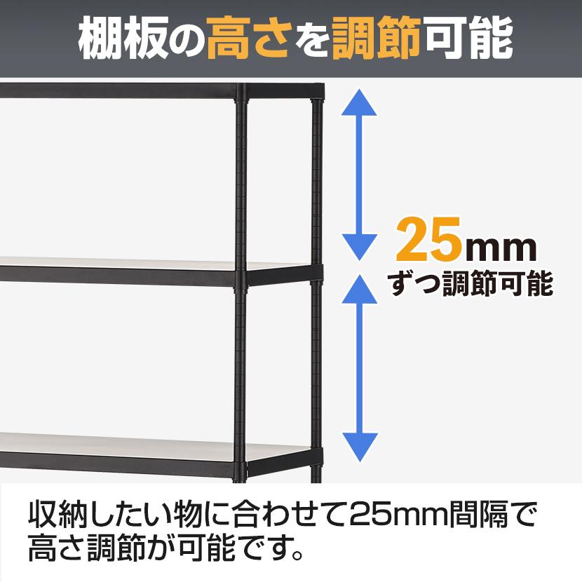 オフィスコム 法人様限定 スチールラック 収納 5段 ソリッドラック
