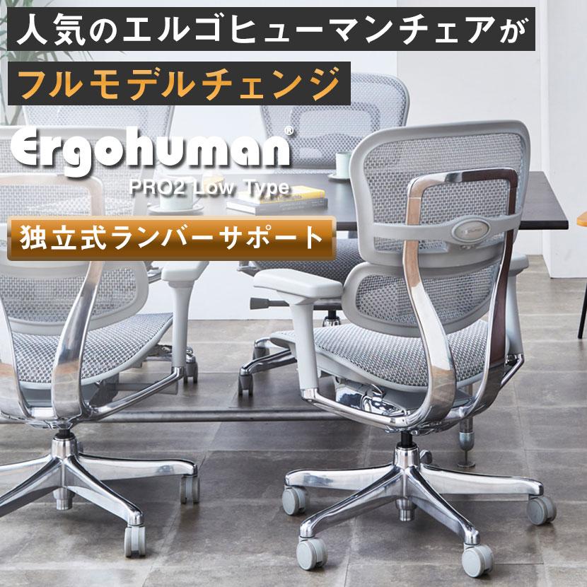 エルゴヒューマン（Ergohuman） プロ2 Ergohuman PRO2 新基盤 ロー