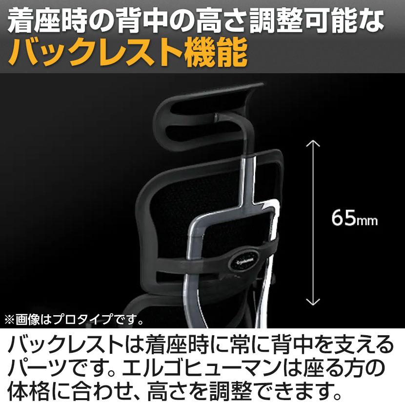 エルゴヒューマン プロ2 Ergohuman PRO2 オットマン内蔵 高機能 エルゴヒューマン プロ2 Ergohuman PRO2 オットマン内蔵 高機能