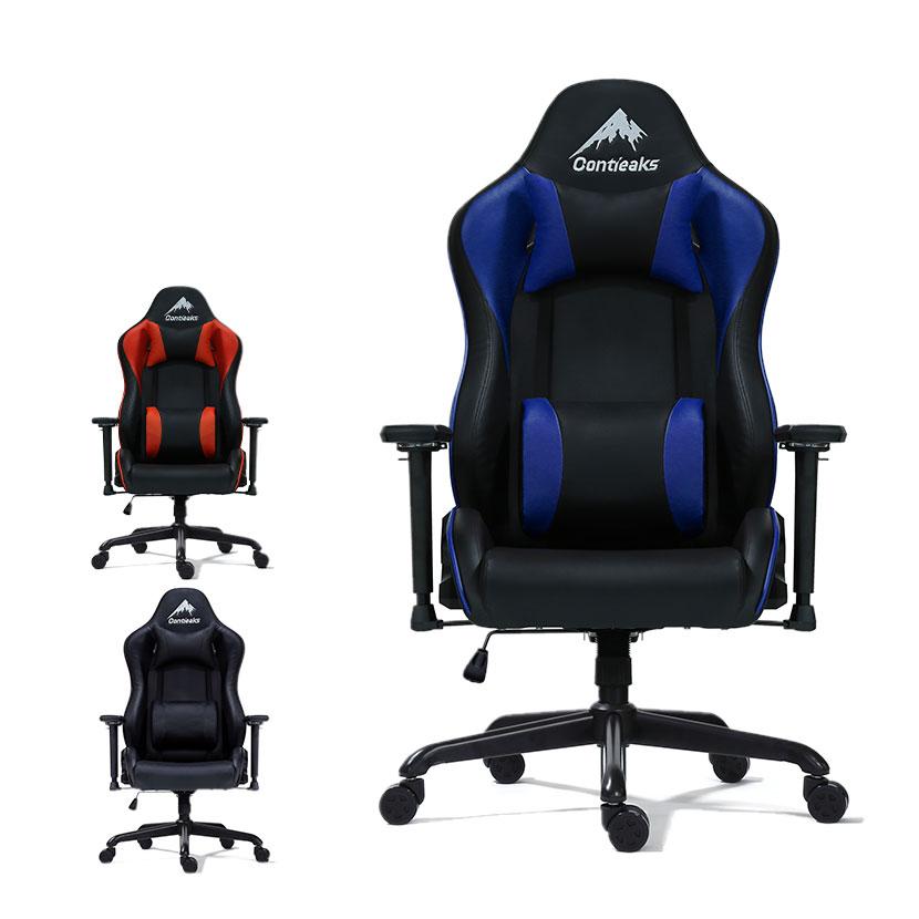 Contieaks(コンティークス) Eiger アイガー EVO ゲーミングチェア 4Dアームレスト ヘッドレスト ランバーサポート リクライニング オフィスチェア | 関家具