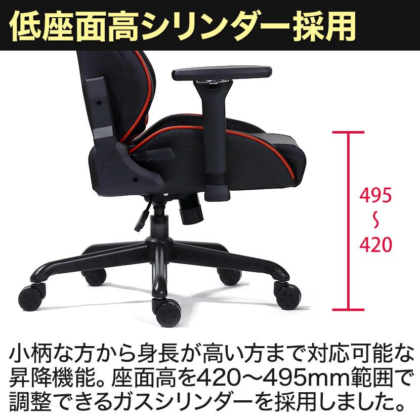 Contieaks(コンティークス) Eiger アイガー EVO ゲーミングチェア 4Dアームレスト ヘッドレスト ランバーサポート リクライニング オフィスチェア | 関家具 | 06