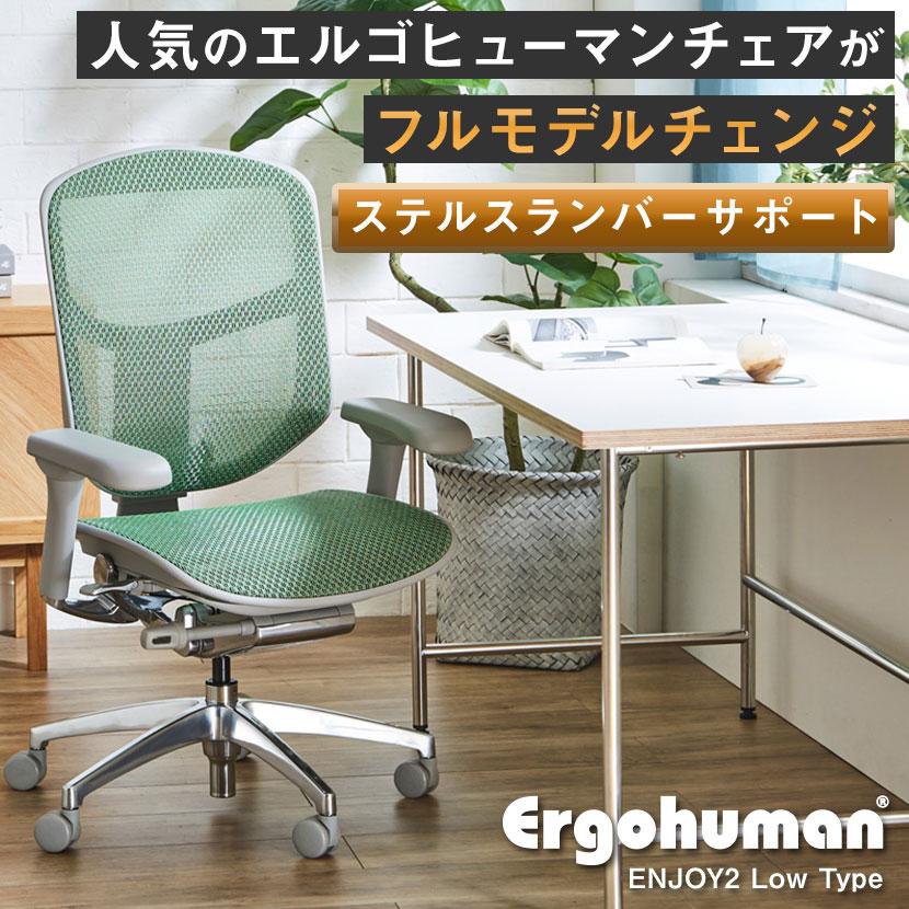 エルゴヒューマン（Ergohuman） エンジョイ2 Ergohuman ENJOY2 ロー 