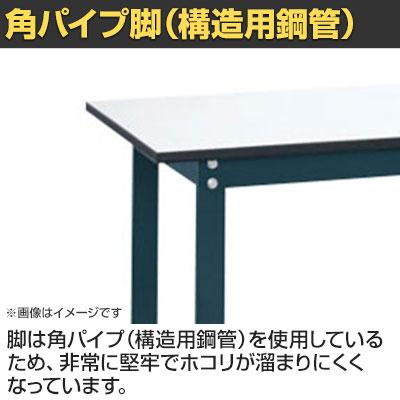 抗菌加工 サカエ 軽量作業台SELタイプ 移動式・直進安定金具無し SEL-0975PUR 幅900×奥行750×高さ810mm SIAAの画像