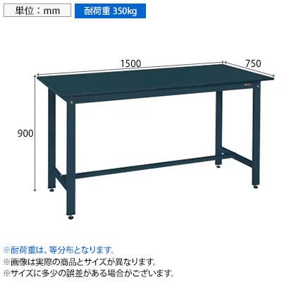 サカエ 軽量立作業台KDタイプ 幅1500×奥行750×高さ900mm KD-59FDの画像
