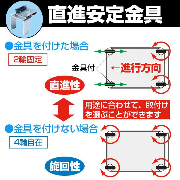 サカエ 軽量作業台 キャスター付き KKタイプ KK-68SB2 幅1800×奥行600×高さ840mm｜officecom｜05