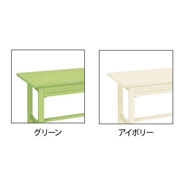 サカエ 作業台 収納付き 全面引出し KS-189SZ 幅1800×奥行900×高さ740mmの画像