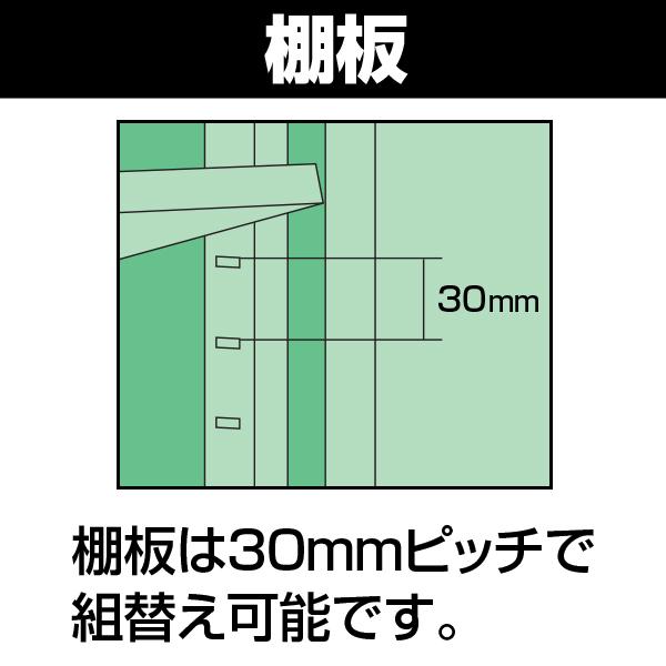 サカエ 工具管理ユニット 工具保管 KU-94B レイアウト自在 高収納効率 外寸:幅900×奥行450×高さ880mmの画像