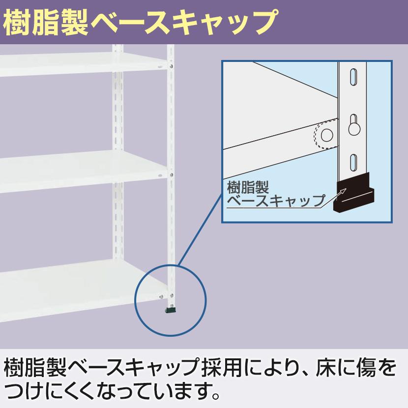 サカエ ショップラック 5段 業務用棚 店舗什器 幅1500×奥行450×高さ