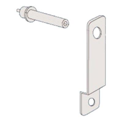 サカエ 壁面固定金具セット(壁面固定金具×2個、アンカーボルト付き