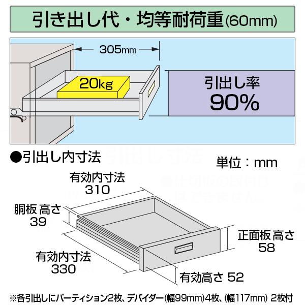 サカエ パーツキャビネット スモールキャビネット 軽量キャビネット 7