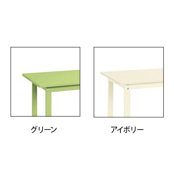 サカエ 軽量作業台 高さ調整可能 固定 TKK8タイプ TKK8-189S 幅1800×奥行900×高さ800〜1000mmの画像