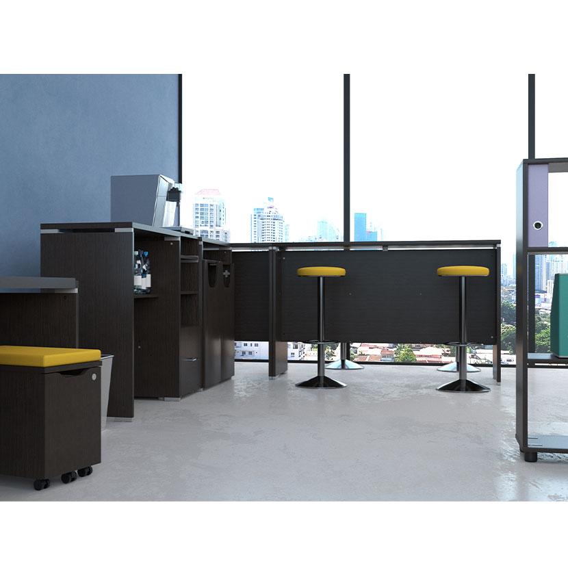 法人様限定 WD 木製ハイカウンター 幅1600mm イタリア製 カウンター