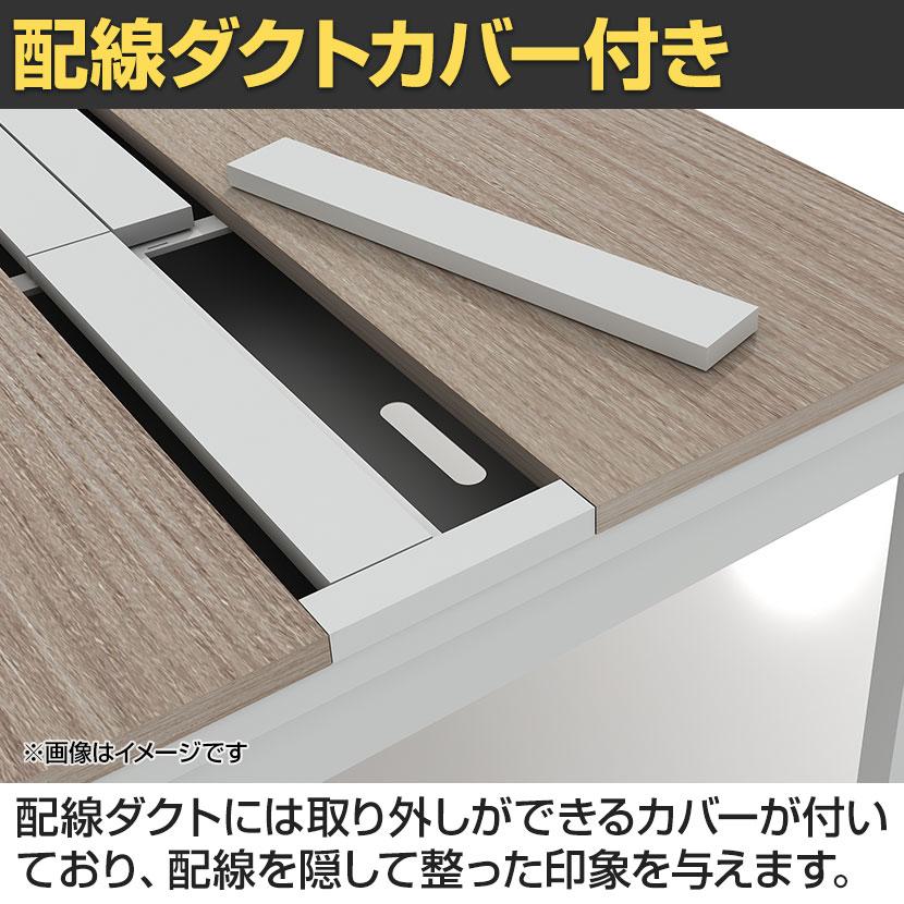 ひげめがね様】LANデスク 法人様限定 LASHデスク フォーレッグハーフ