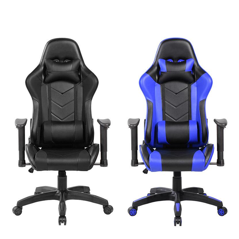 ゲーミングチェア リクライニング オフィスチェア デスクチェア おしゃれ おしゃれ 自宅 オフィス家具 ワークチェア チェア 幅660 奥行440 高さ1260 1360mm レザー調 オフィス家具通販のオフィスコム 椅子 通販 イス