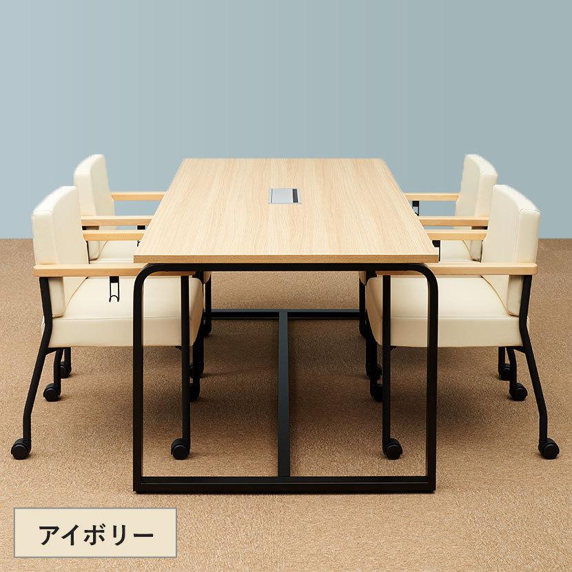 法人様限定 アームチェア レザー 応接椅子 キャスター付き 肘付き フック付き 幅564×奥行571×高さ794mm ソフィディア | オフィスコム | 06