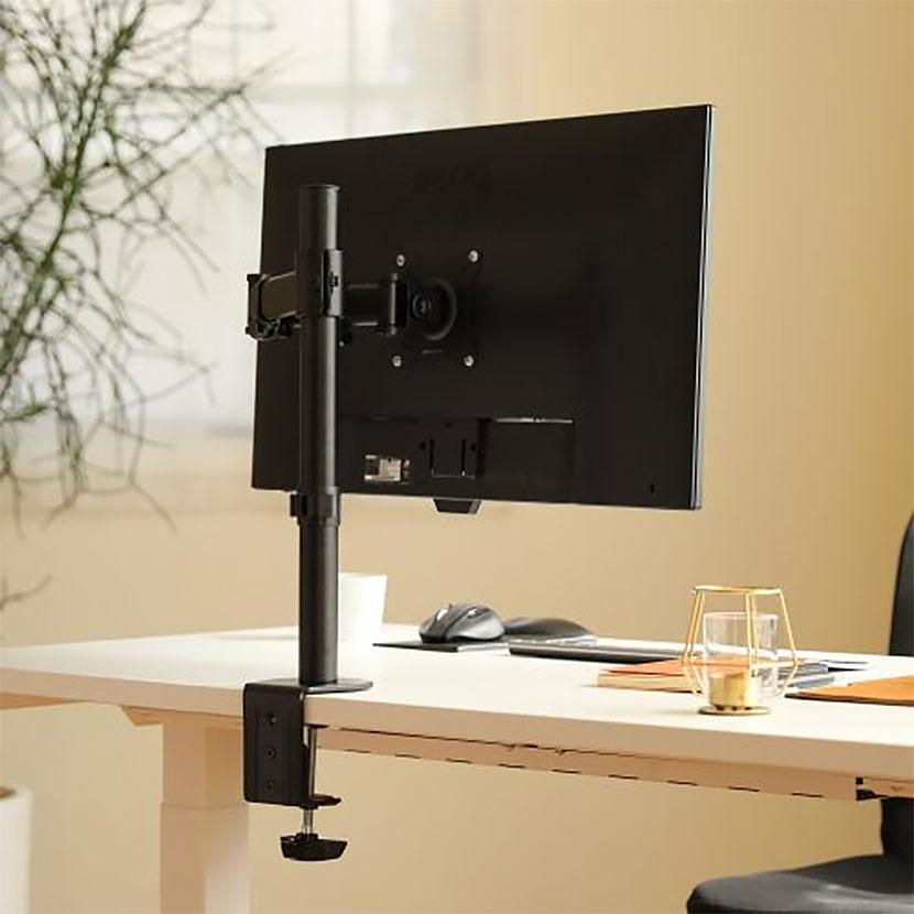 スタープラチナ モニターアーム 13〜32インチ対応 シンプル&ベーシック 3関節モニターアーム TVSOFNA312B シングル ブラック |  | 01
