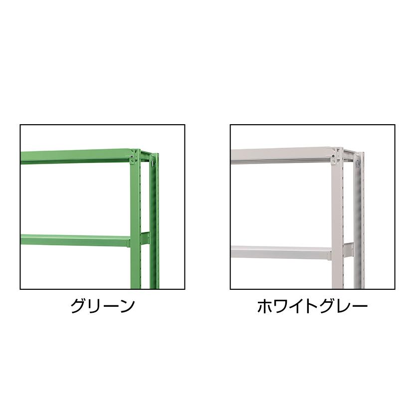追加 増設用 国産スチールラック 収納 業務用 ボルトレス 中量500kg 段 幅1200×奥行900×高さ2100mm 天地5段の画像