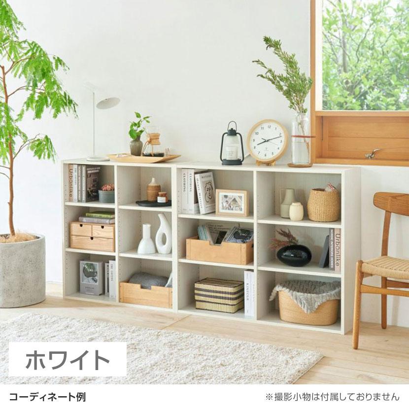 フリーラック 本棚 シェルフ フルニコ FUL-9011 幅1063×奥行292×高さ898mm 白井産業_3