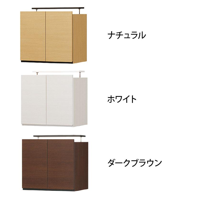 ラック 壁面収納 上置き POR-1860用 天井突っ張り ポルターレ POR-5560D U 幅600×奥行416×高さ550〜650mm 白井産業 国産_1