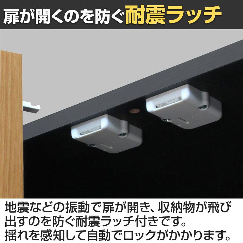 白井産業 シューズボックス 下駄箱 ダンパー付扉 樹脂棚 巾木よけ