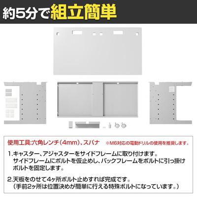 eデスク オフィスデスク ベーシックデスク 豊富なサイズ 天板:メラミン化粧板 幅1700×奥行600×高さ700mm オフィスデスク